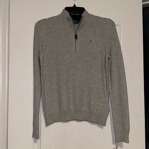 Vineyard vines boy sweater  classic zip size medium (12-14) NWT